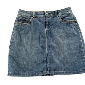 Relativity‎ Jean Denim Skirt Size 10